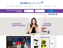 Tablet Screenshot of danieladolago.com.br